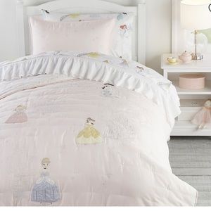 Pottery Barn Toddler Princess Bedding